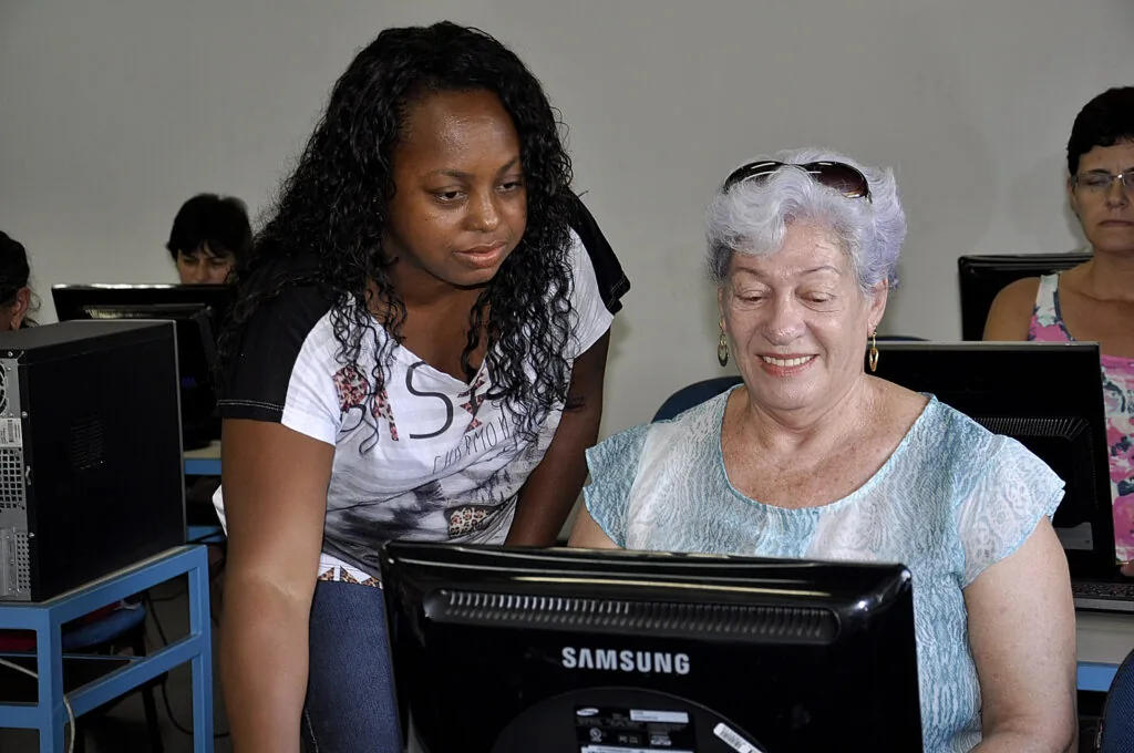Inclusão digital na terceira idade